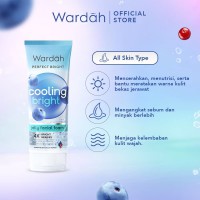 Wardah Perfect Bright Cooling Bright Jelly Facial Foam (100 ml)